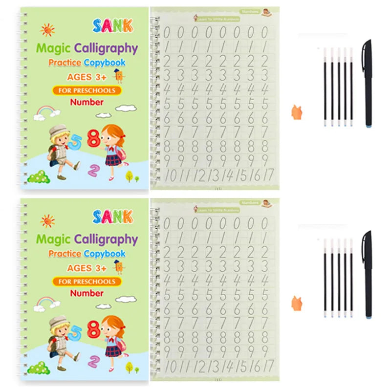 EUROROX™ Magic Writing Practice Book