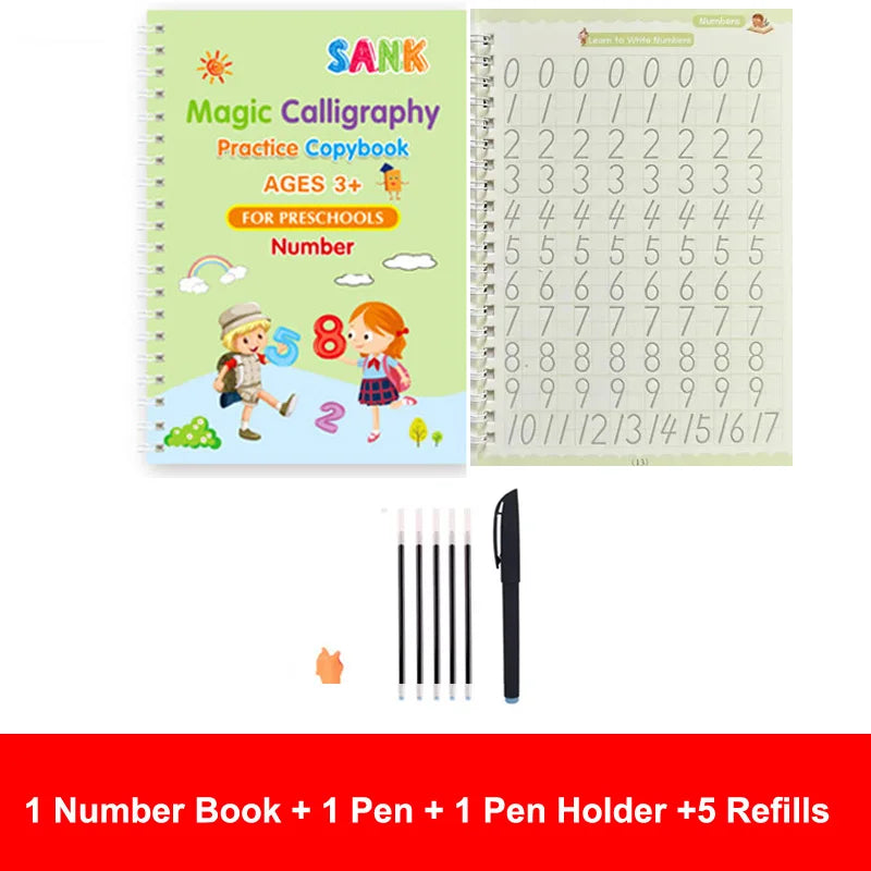 EUROROX™ Magic Writing Practice Book
