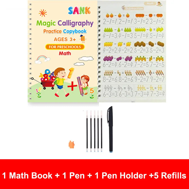 EUROROX™ Magic Writing Practice Book