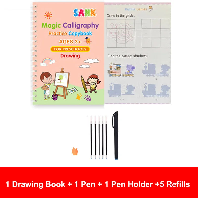 EUROROX™ Magic Writing Practice Book
