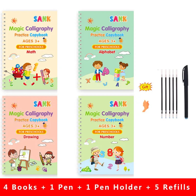 EUROROX™ Magic Writing Practice Book